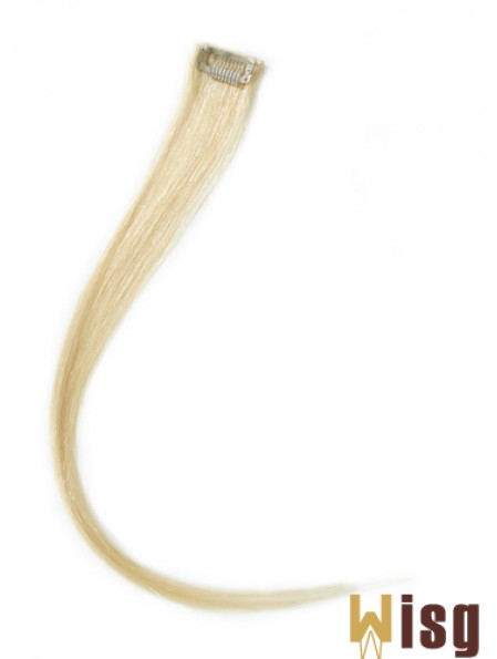 Hairstyles Blonde Straight Remy Human Hair Clip In Hair Extensions