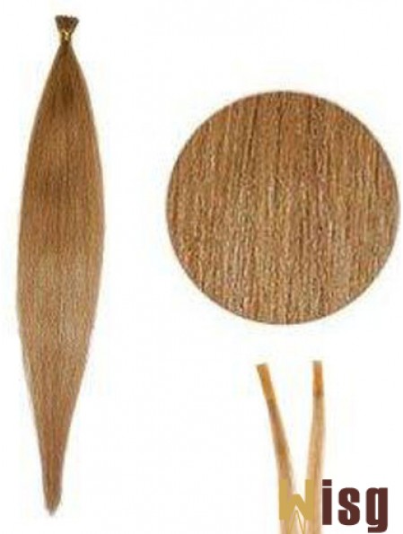 Blonde Straight Stick/I Tip Hair Extensions