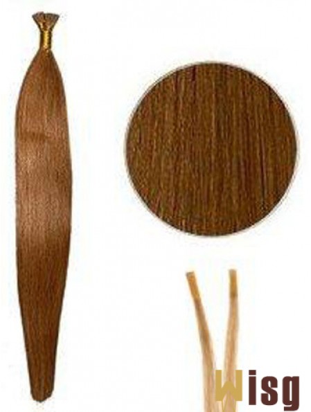 Auburn Straight Stick/I Tip Hair Extensions