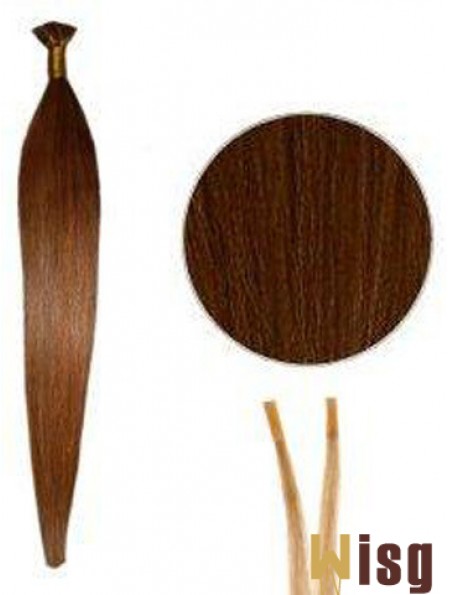 Auburn Straight Stick/I Tip Hair Extensions