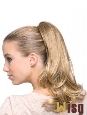 Style Wavy Blonde Ponytails