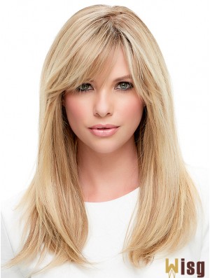 Ladies Wigs Cheap With Bangs Straight Style