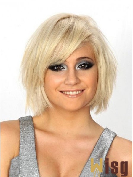 Bob Wigs UK 100% Hand Tied Straight Style Chin Length