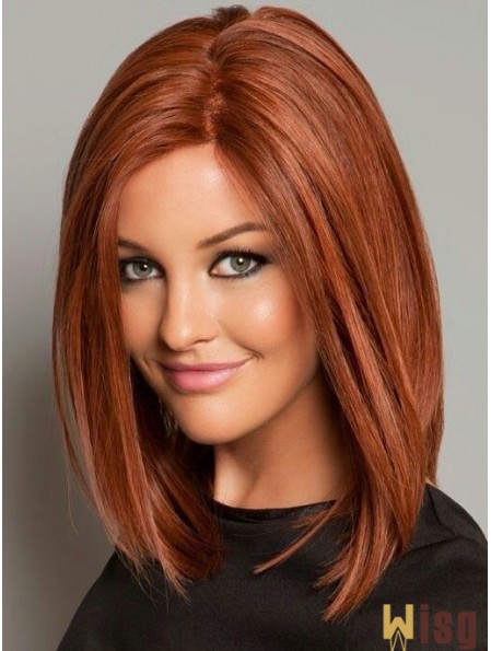 Cheap Bob Human Hair Wigs For Women UK With Capless Straight Style