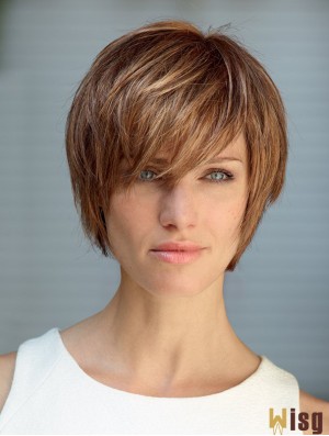 Women's Bob Wigs Chin Length Straight Style Bobs Cut