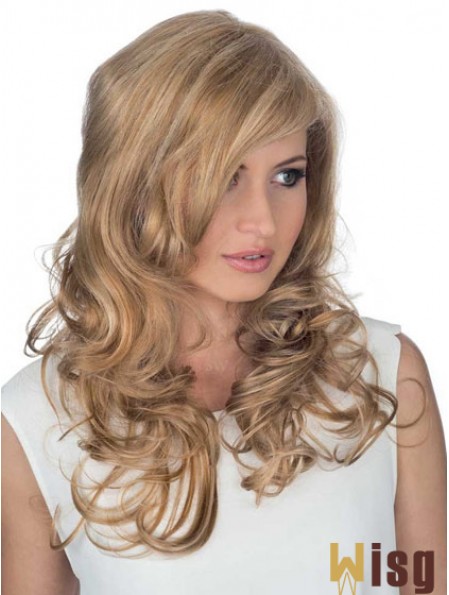 Wholesale Online Blonde Curly Long Celebrity Lace Front Wigs For Women