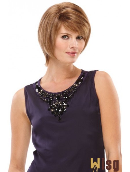 Bobs Short Auburn Straight No-Fuss Petite Wigs