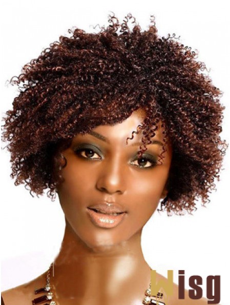 Trendy 8 inch Short Kinky Wigs For Black Women