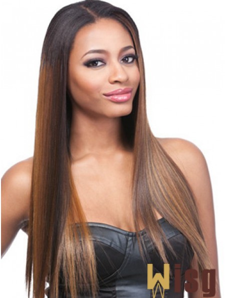 24 inch Ombre/2 Tone Lace Front Wigs For Black Women