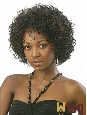 New 10 inch Chin Length Kinky Wigs For Black Women