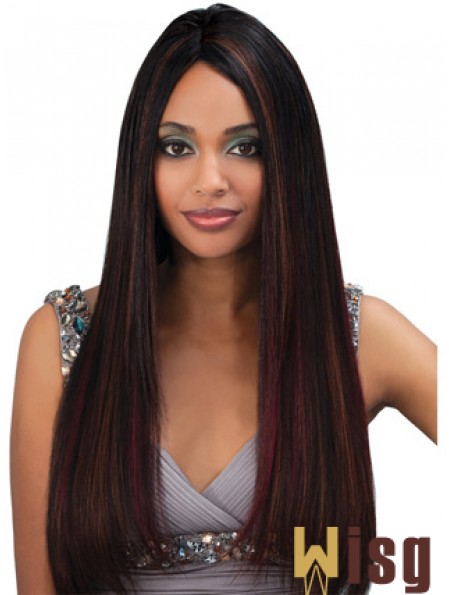 24 inch Auburn Lace Front Wigs For Black Women