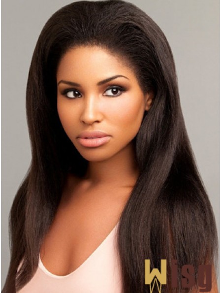 African Human Hair Wigs UK With Lace Front Yaki Style