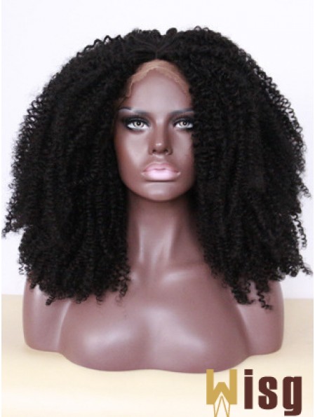 18 inch Black Lace Front Wigs For Black Women