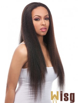 24 inch Black Lace Front Wigs For Black Women