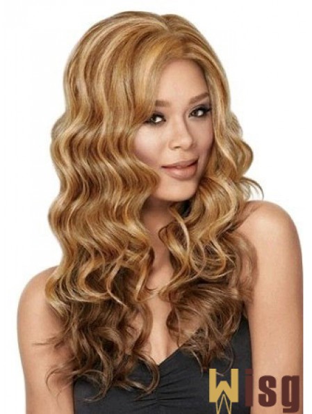 Best Long Wavy 26 inch Synthetic Glueless Lace Front Wigs