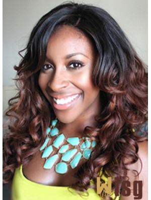 Style 18 inch Long Wavy Wigs For Black Women