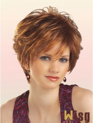 Cheap Synthetic Wigs With Capless Short Length Layered Cut