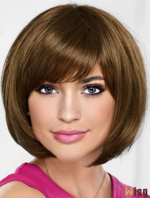 10 inch Chin Length Blonde Straight Online Bob Wigs