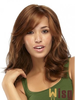 Realistic Synthetic Wigs With Capless Wavy Style Long Length