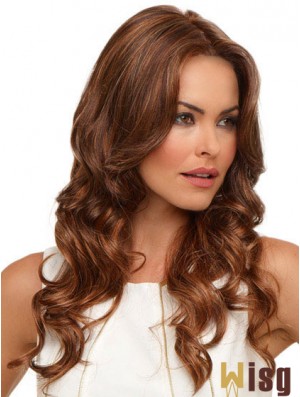 Wavy Without Bangs Long Auburn Fabulous Lace Front Wigs