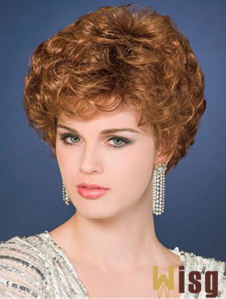 Cropped Curly Capless Layered 6 inch Amazing Synthetic Wigs