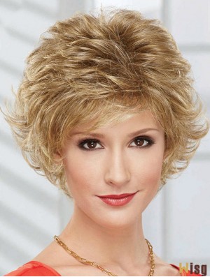 Short Wavy Capless Layered 10 inch Fabulous Synthetic Wigs