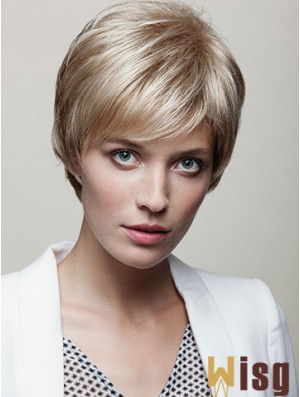 Straight Boycuts 6 inch Fashionable Short Wigs