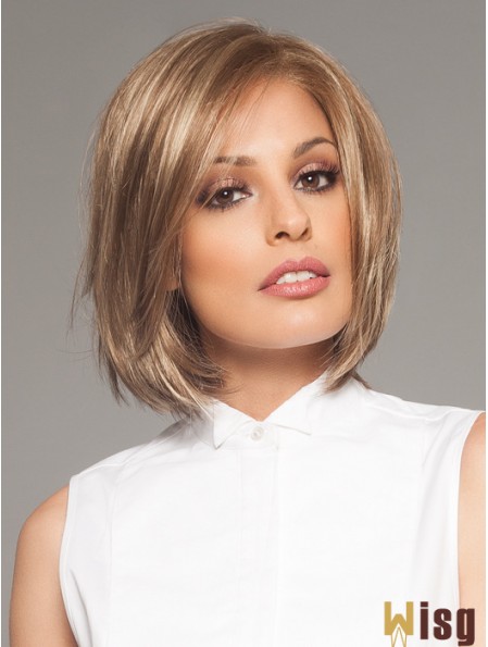 Chin Length Blonde Gorgeous 10 inch Straight Bob Wigs