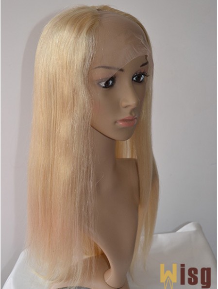 20 inch Lace Front Straight Blonde Gorgeous U Part Wigs