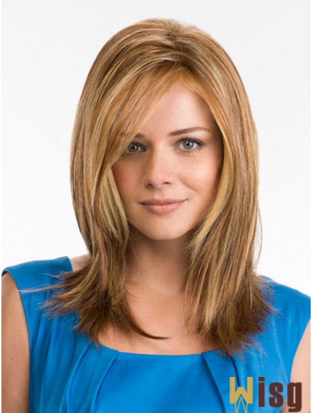 Buy Cheap Wigs Blonde Long Straight 100% Hand-tied