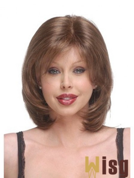 Capless Chin Length Straight Auburn Discount Bob Wigs