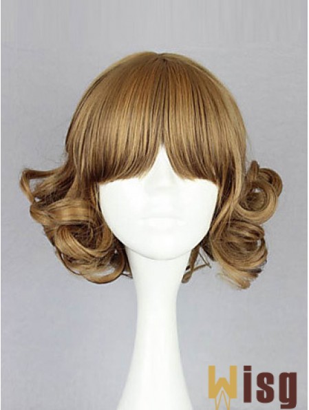 Capless Chin Length Wavy Blonde Amazing Bob Wigs