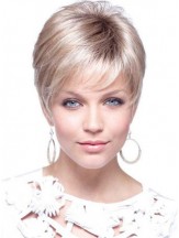 Synthetic Womens Wigs Canada Blonde Color