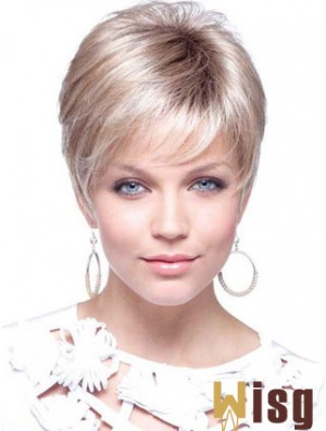 Synthetic Womens Wigs Canada Blonde Color