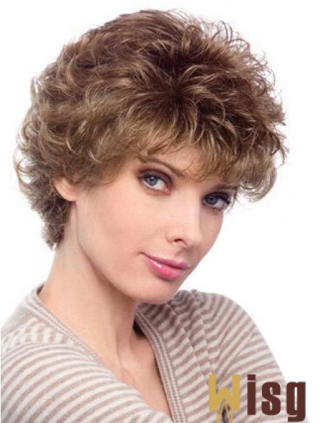 Layered Short Auburn UK Wigs