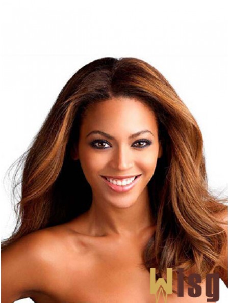 Wavy Brown Lace Front Remy Human  Wigs For Sale