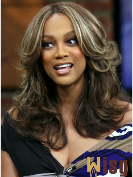 Ombre/2 Tone Wavy Layered Lace Front 16 inch Gorgeous Tyra Banks Wigs