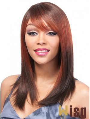 16 inch Ombre/2 Tone Lace Front Wigs For Black Women