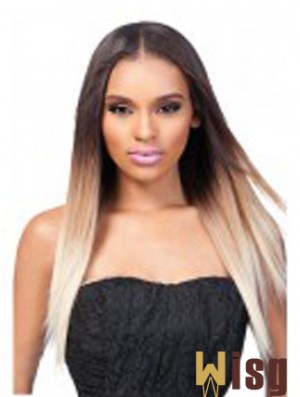 20 inch Ombre/2 Tone Lace Front Wigs For Black Women