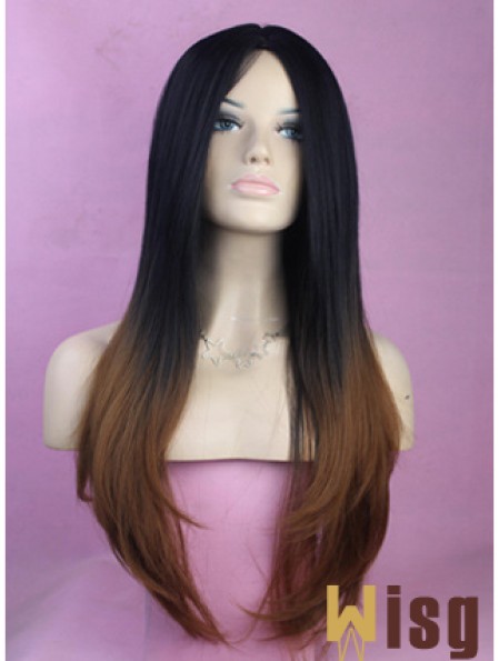 Incredible 26 inch Long Straight Wigs For Black Women