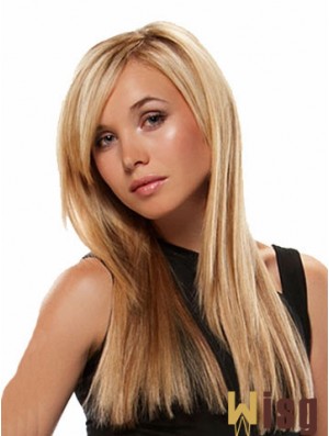 Popular Auburn Straight Remy Human Hair Clip In Hair Extensions