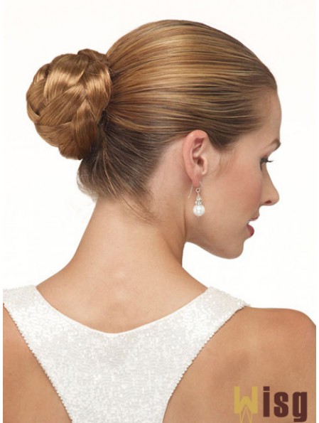 Brown Clip In Hair Buns