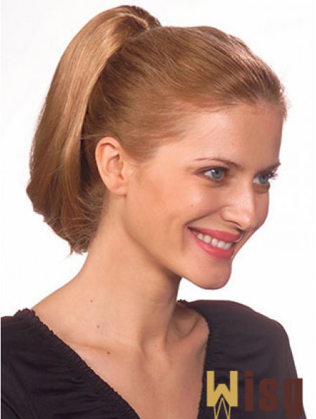 Fashionable Straight Brown Ponytails